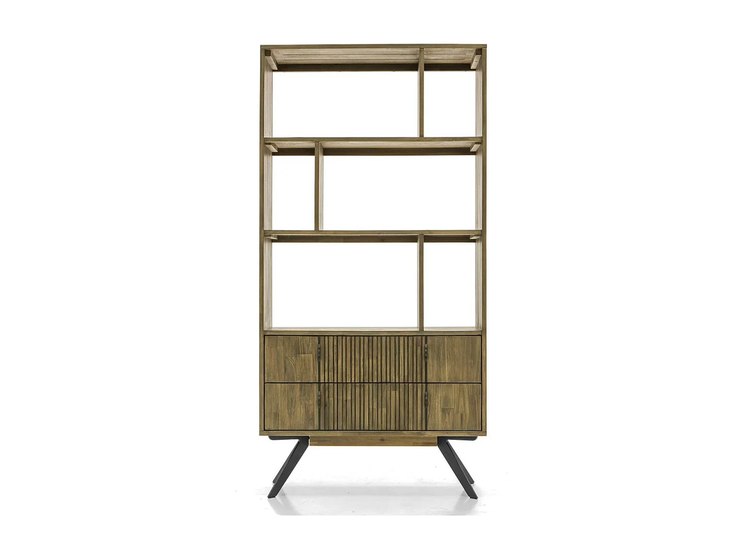 Étagère 90x180x35 cm marron massa masl02