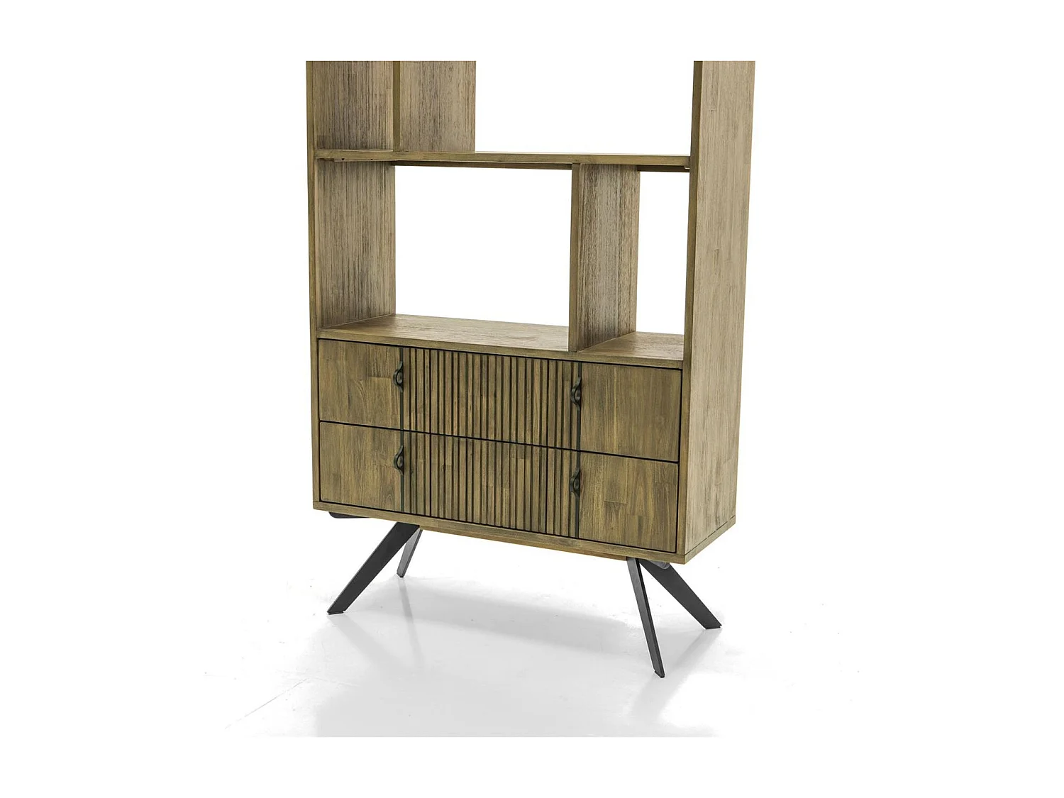 Étagère 90x180x35 cm marron massa masl02