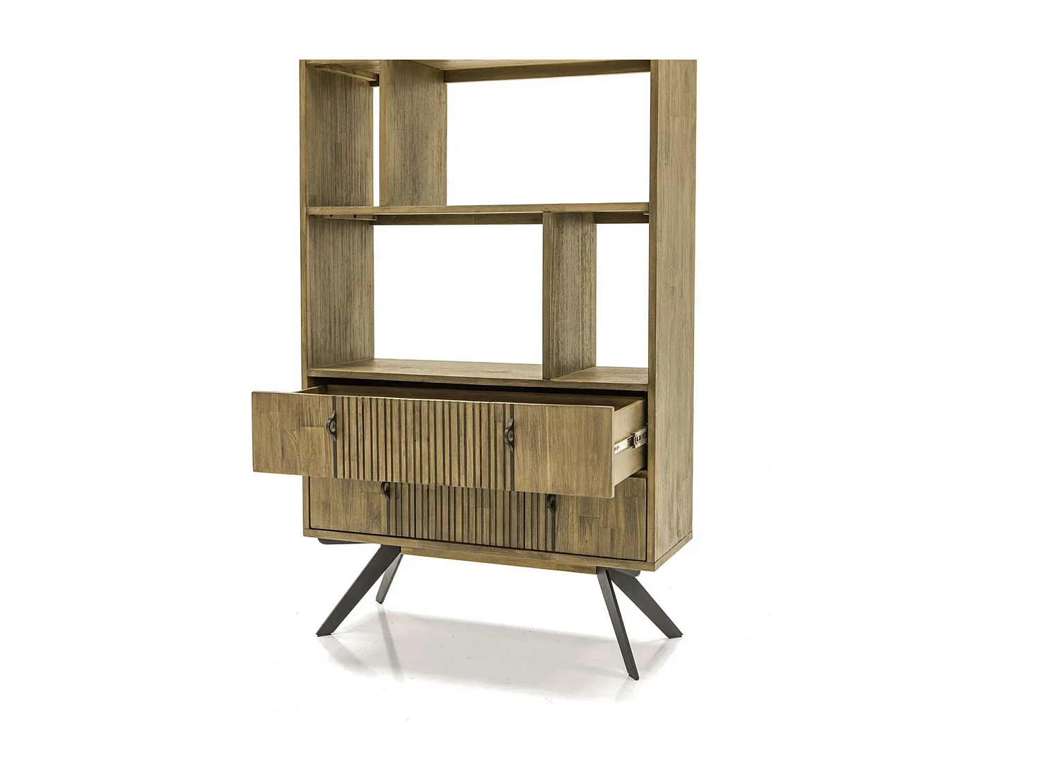 Étagère 90x180x35 cm marron massa masl02