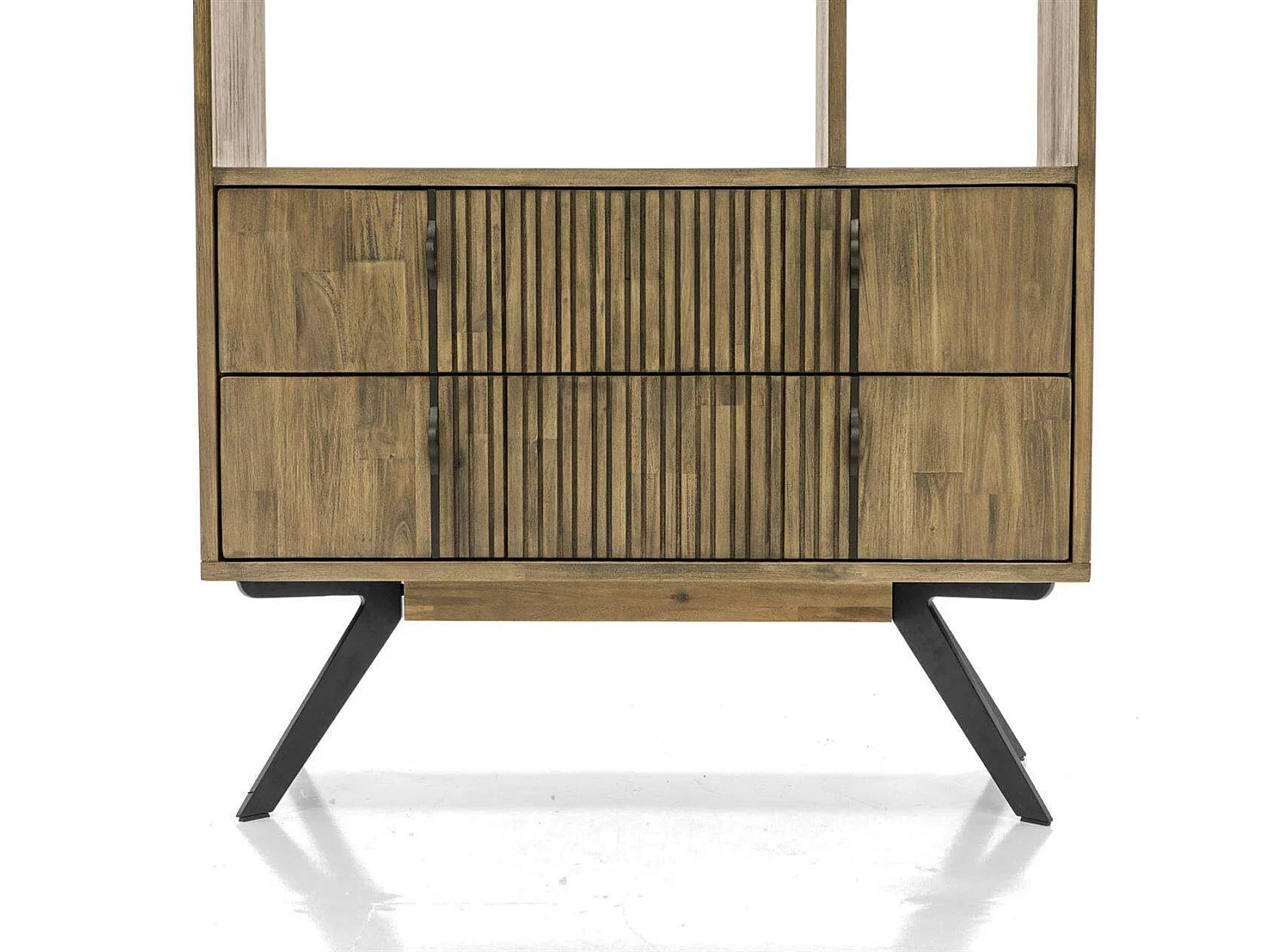 Étagère 90x180x35 cm marron massa masl02