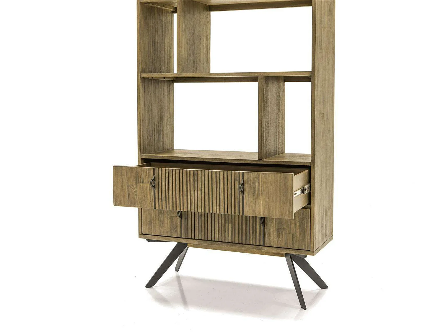 Étagère 90x180x35 cm marron massa masl02