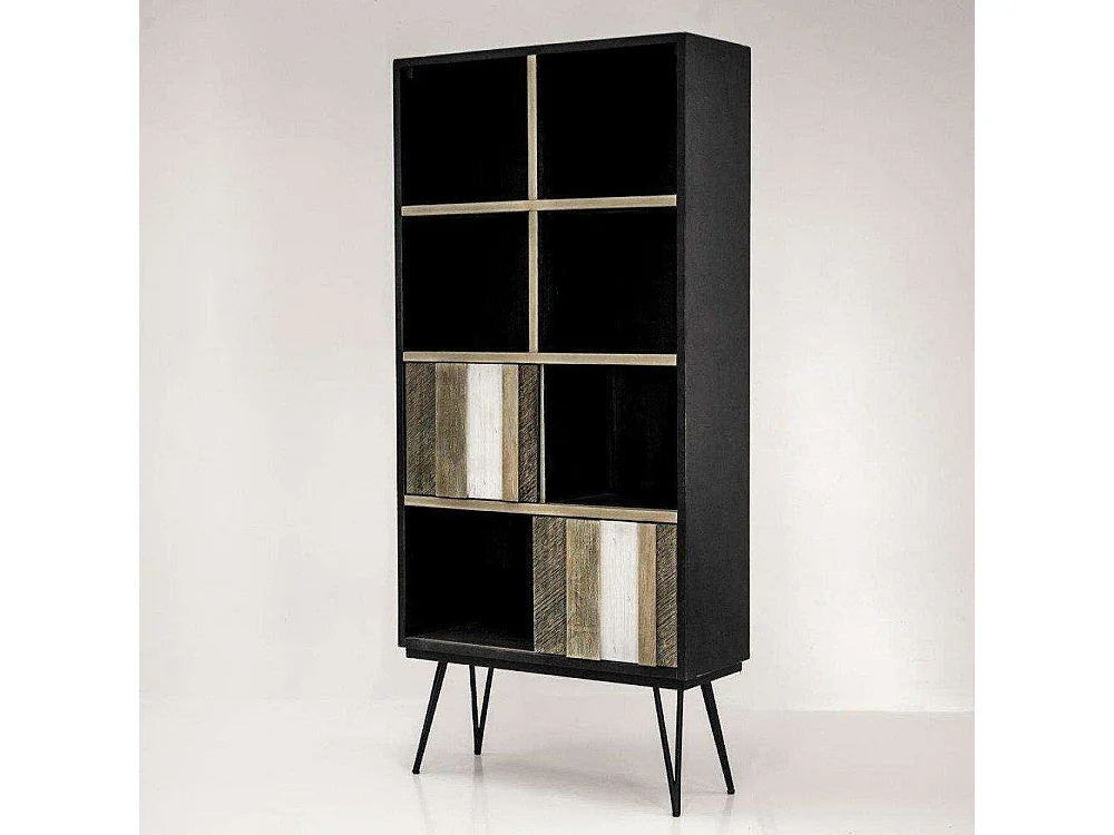 Bogreol Adesso, 195 cm, sort
