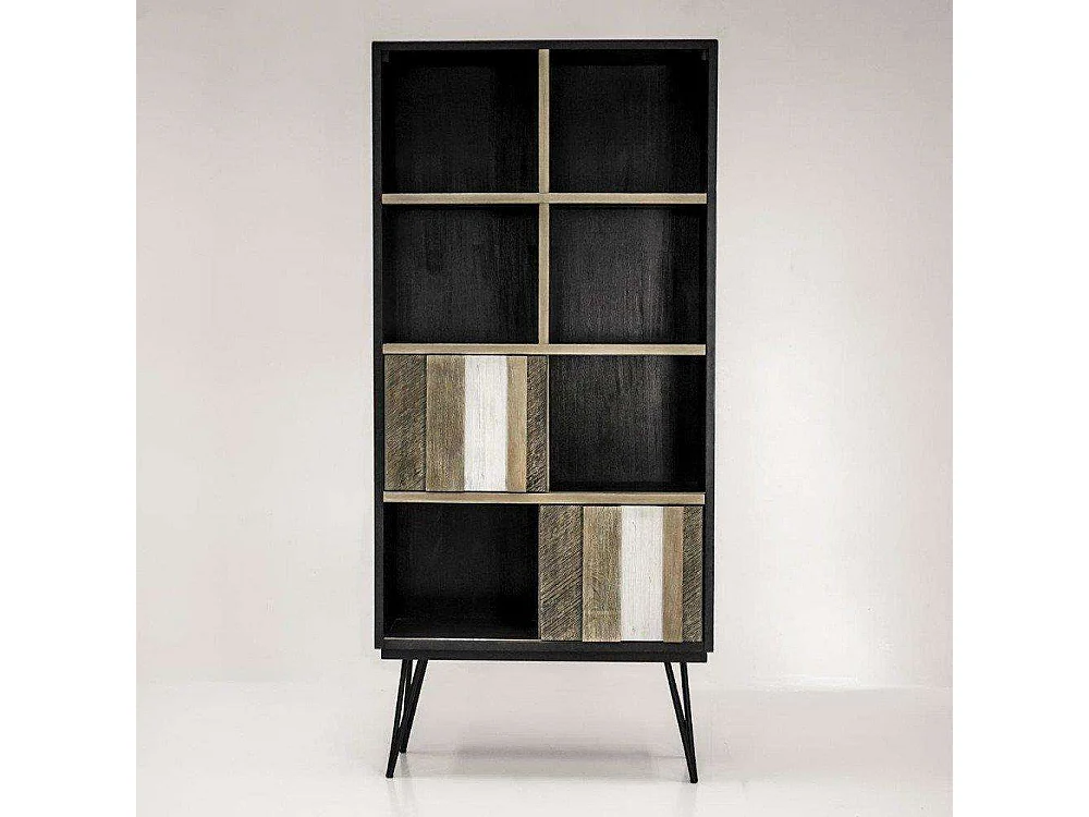 Bogreol Adesso, 195 cm, sort