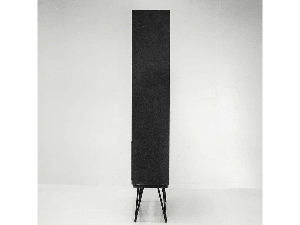 Bogreol Adesso, 195 cm, sort