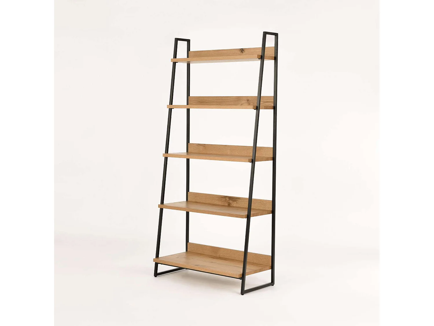 Regal 90x190x43 cm natürliche Eiche Indus in29-5