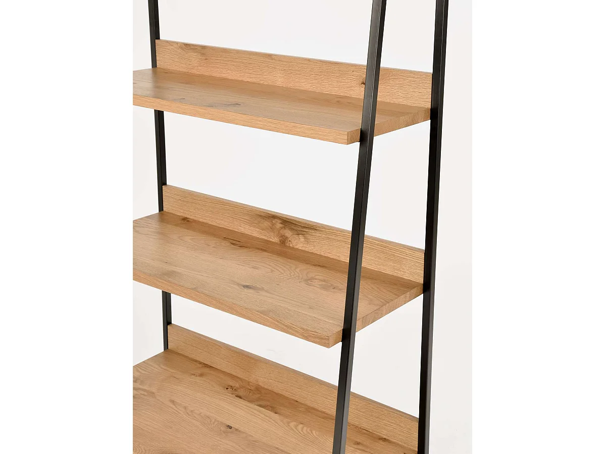 Regal 90x190x43 cm natürliche Eiche Indus in29-5