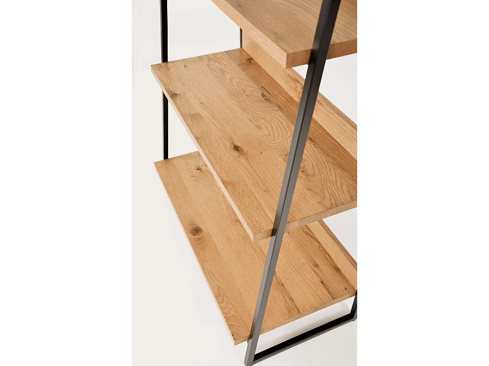 Regal 90x190x43 cm natürliche Eiche Indus in29-5