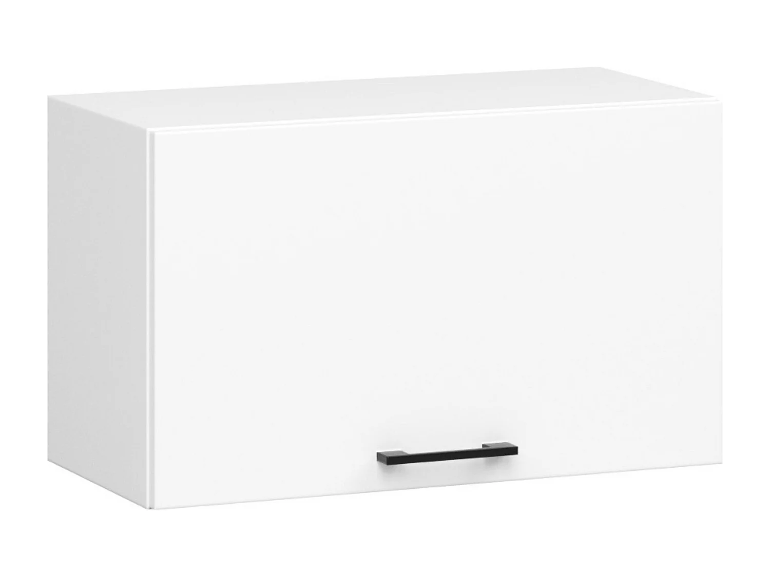 Armário Suspenso OLIWIA W60OK Branco - 60cm, 1 Porta, Fechamento Mat, Móvel de Cozinha, Laminado, Auto Montagem