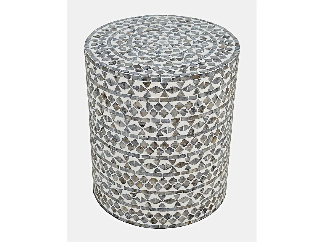 Table 40,5x46x40,5 cm Gris Avola av1730-28gt