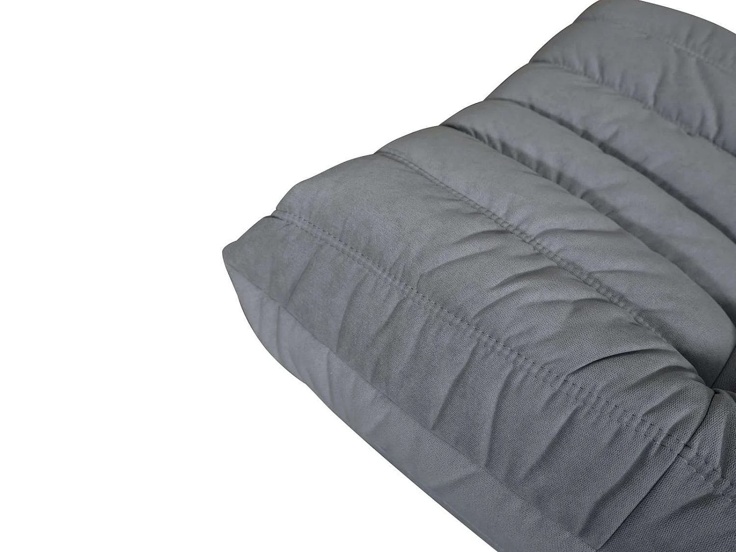 Repose-pieds 86x40x80 cm gris nua n22-11