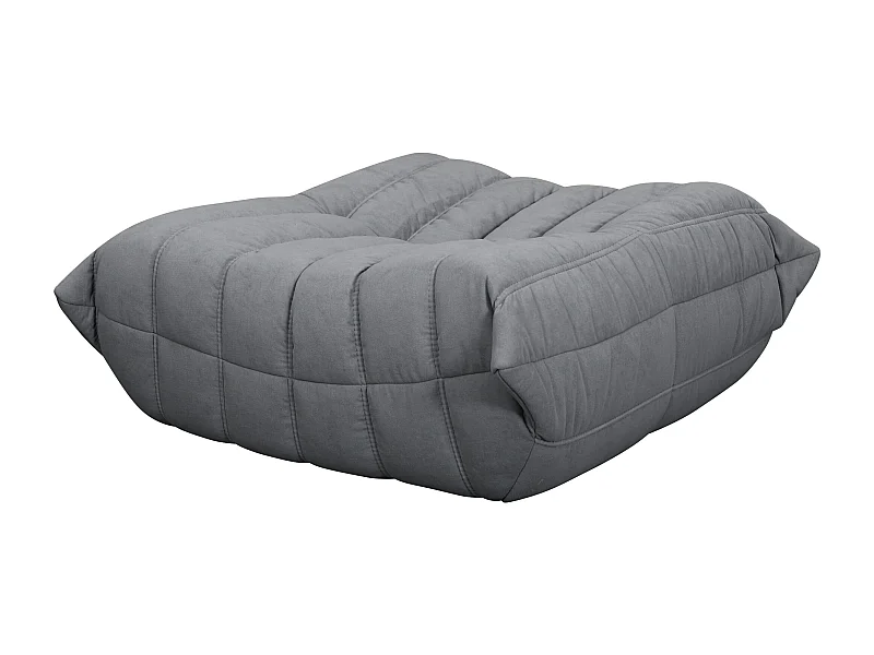 Voetenbank 86x40x80 cm grijs nua n22-11