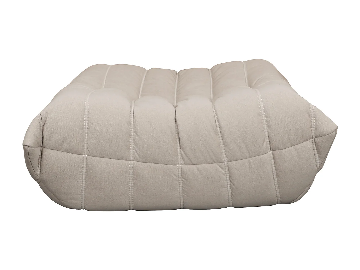 Repose-pieds 86x40x80 cm beige nua N22-4