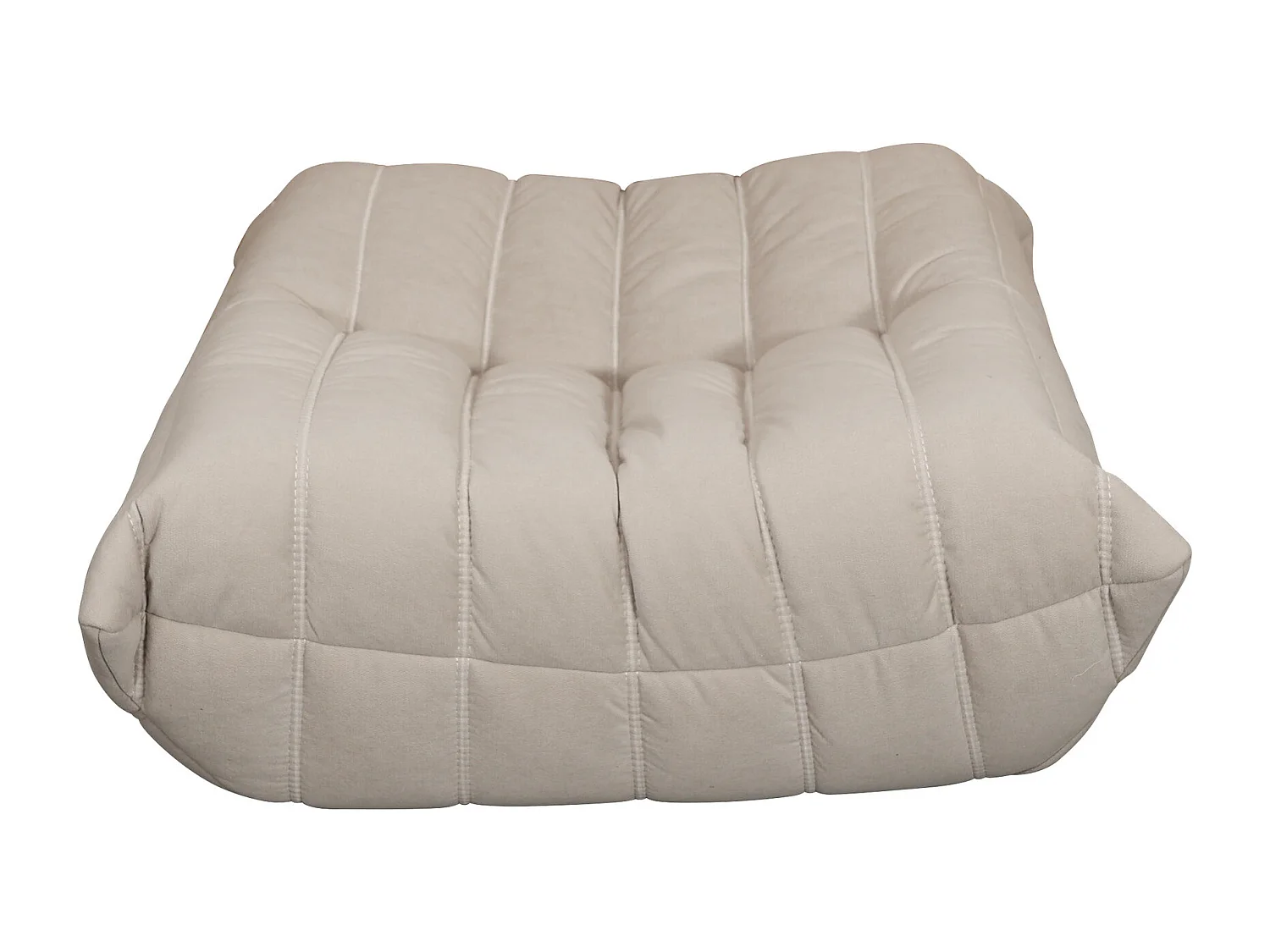 Repose-pieds 86x40x80 cm beige nua N22-4