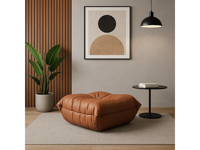 Podnóżek 86x40x80 cm brązowy nua n22-21