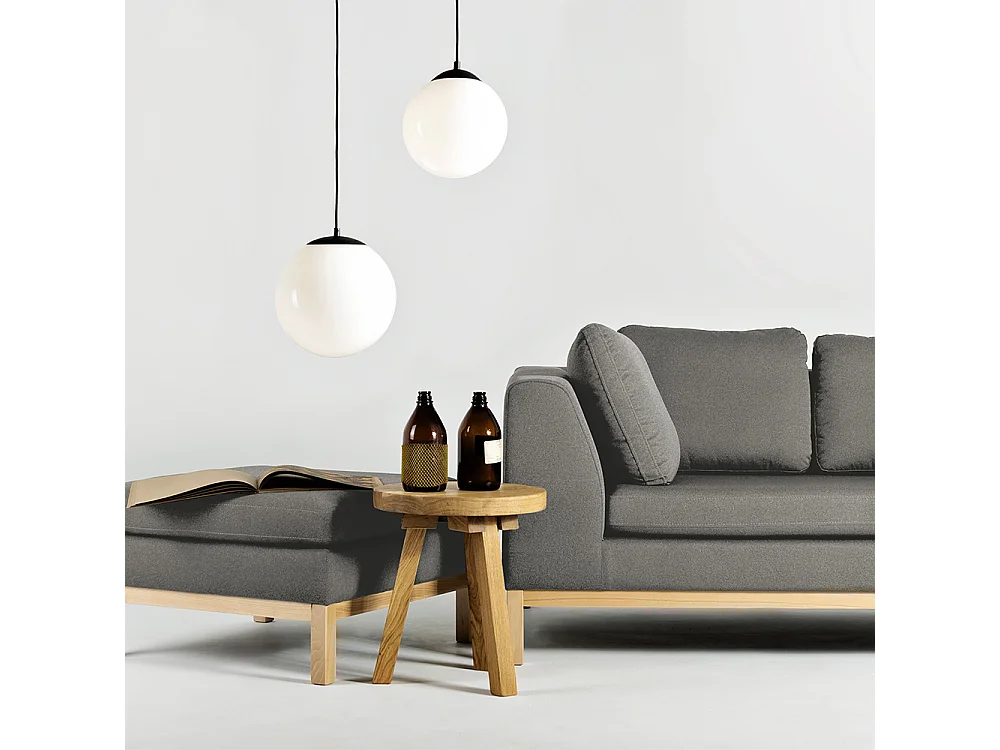 Pouf 0,7x0,7x0,46 m naturel Ambient Wood kwarc(ml84)