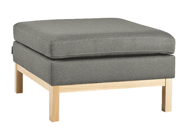 Pouf 0,7x0,7x0,46 m naturel Ambient Wood kwarc(ml84)