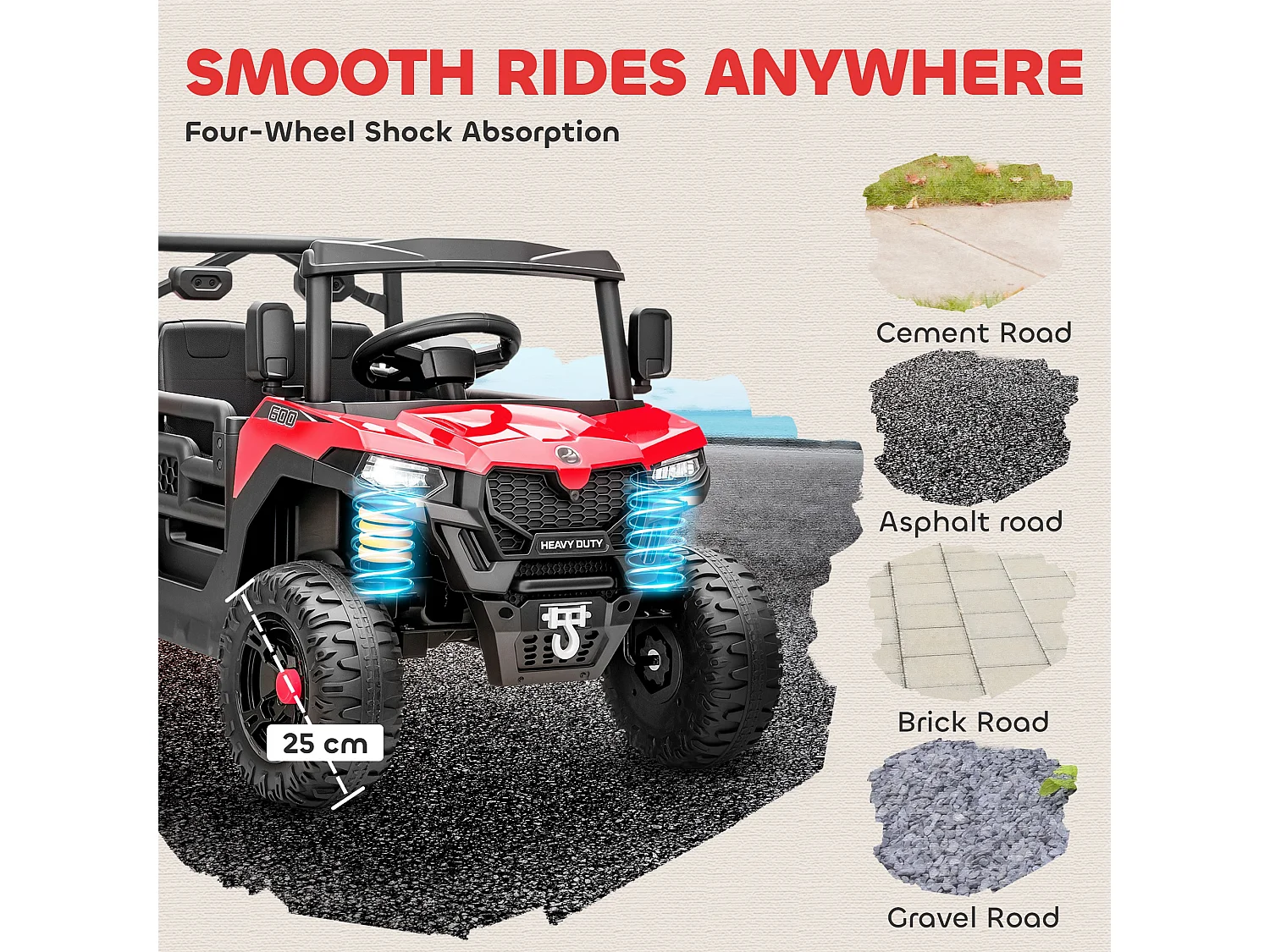 Macchina elettrica per bambini 12v con telecomando e bagagliaio rosso