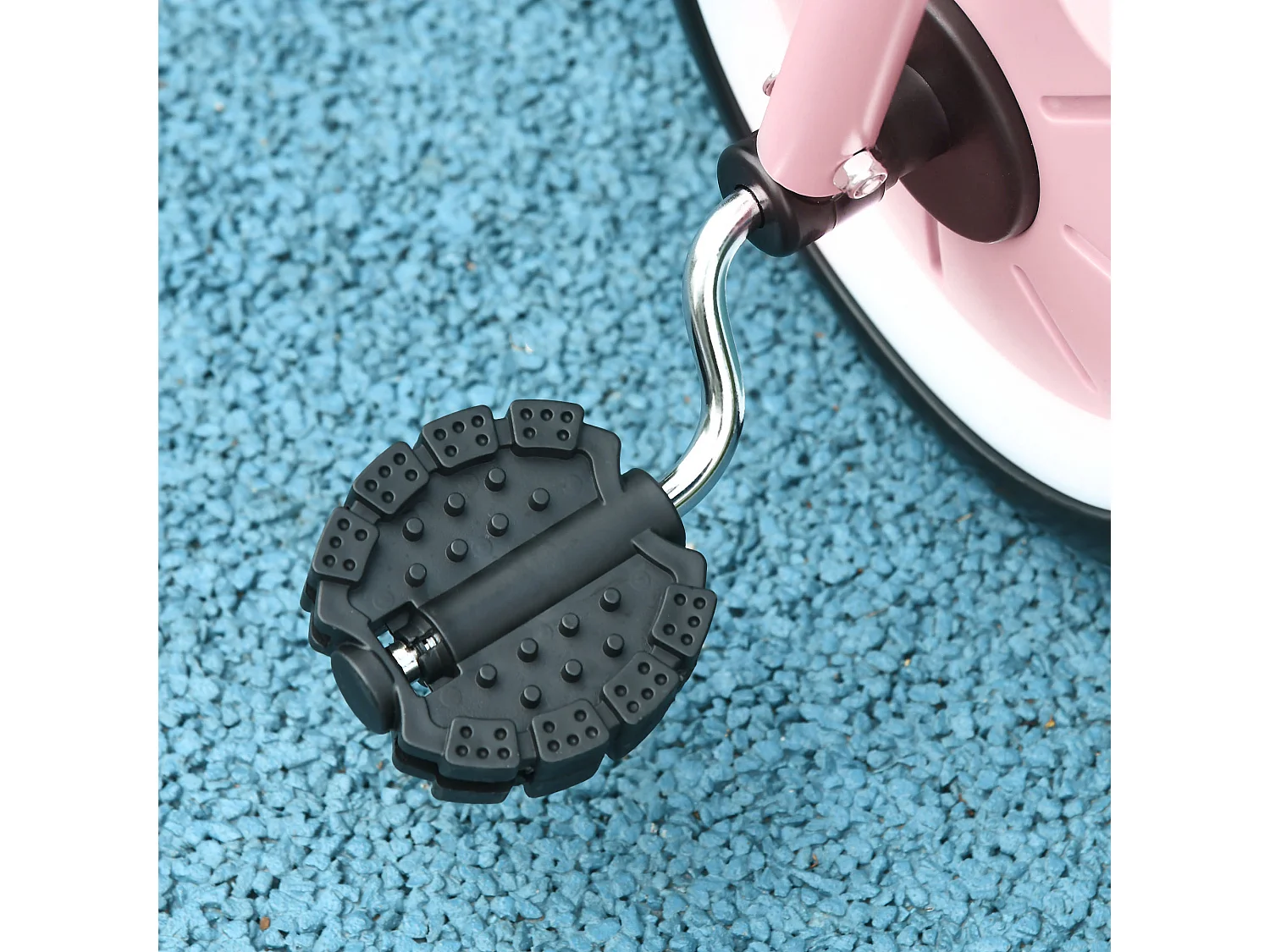 Triciclo per bimbi 2-5 anni regolabile con campanello rosa