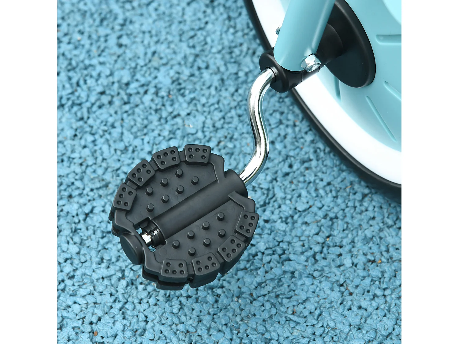 Triciclo per bimbi 2-5 anni regolabile con campanello blu