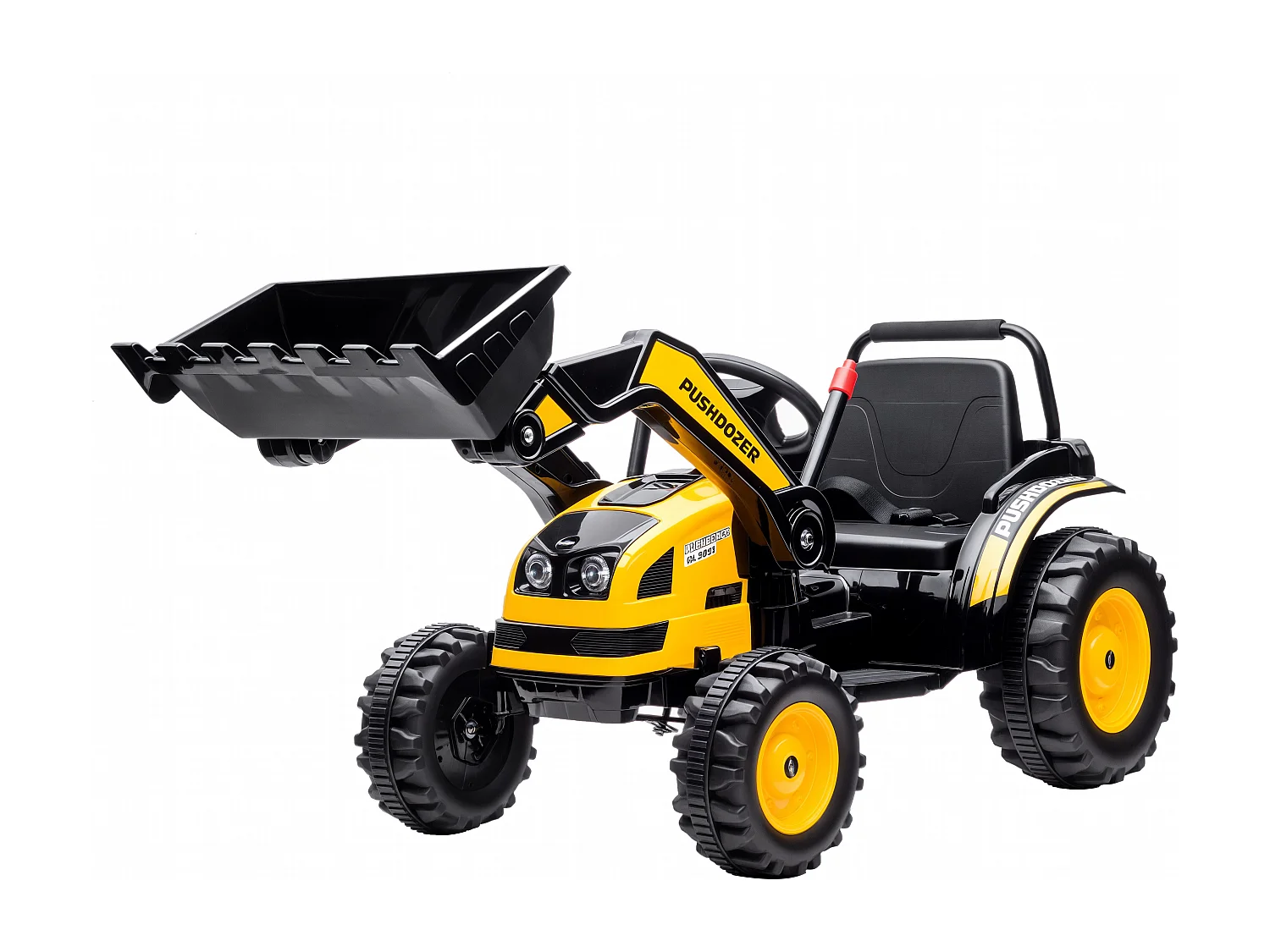 Ruspa giocattolo a batteria con suoni e luci bambini 3-5 anni