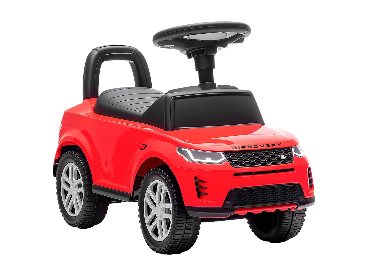 Macchina per bambini con licenza land rover discovery rosso
