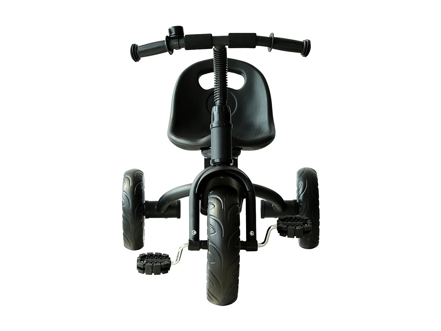 Triciclo per bambini con campanello e parafango nero