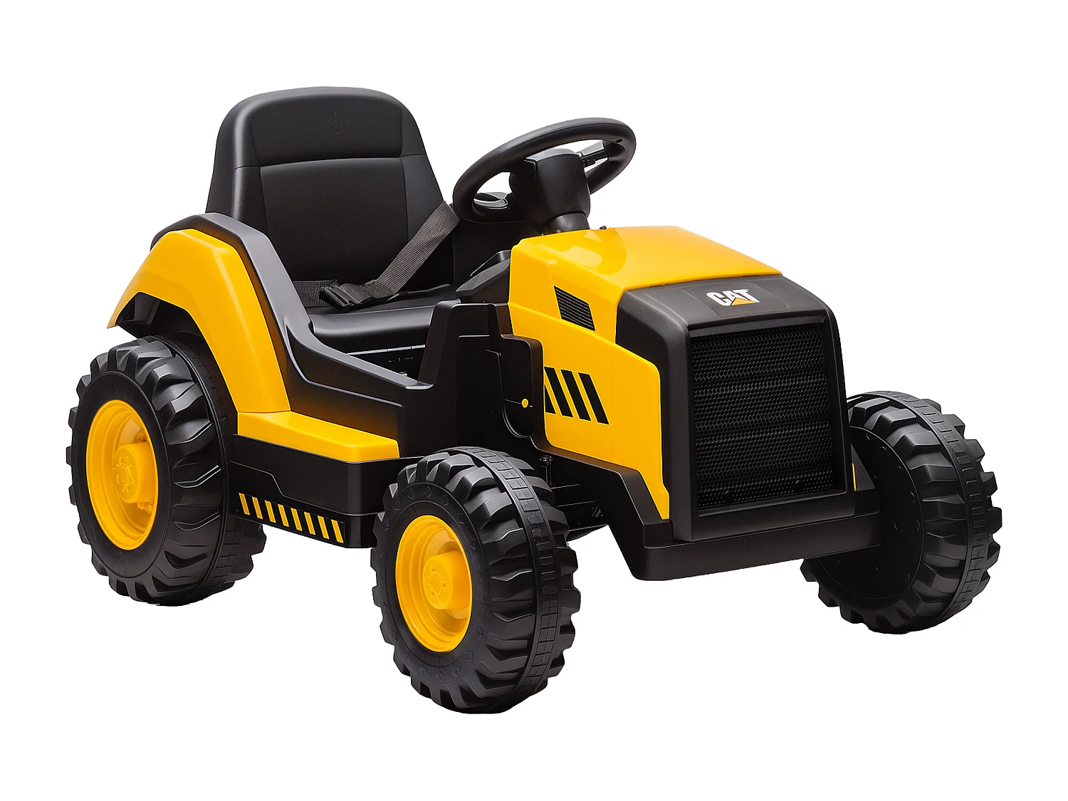 Macchina elettrica per bambini 3-6 anni caterpillar con telecomando