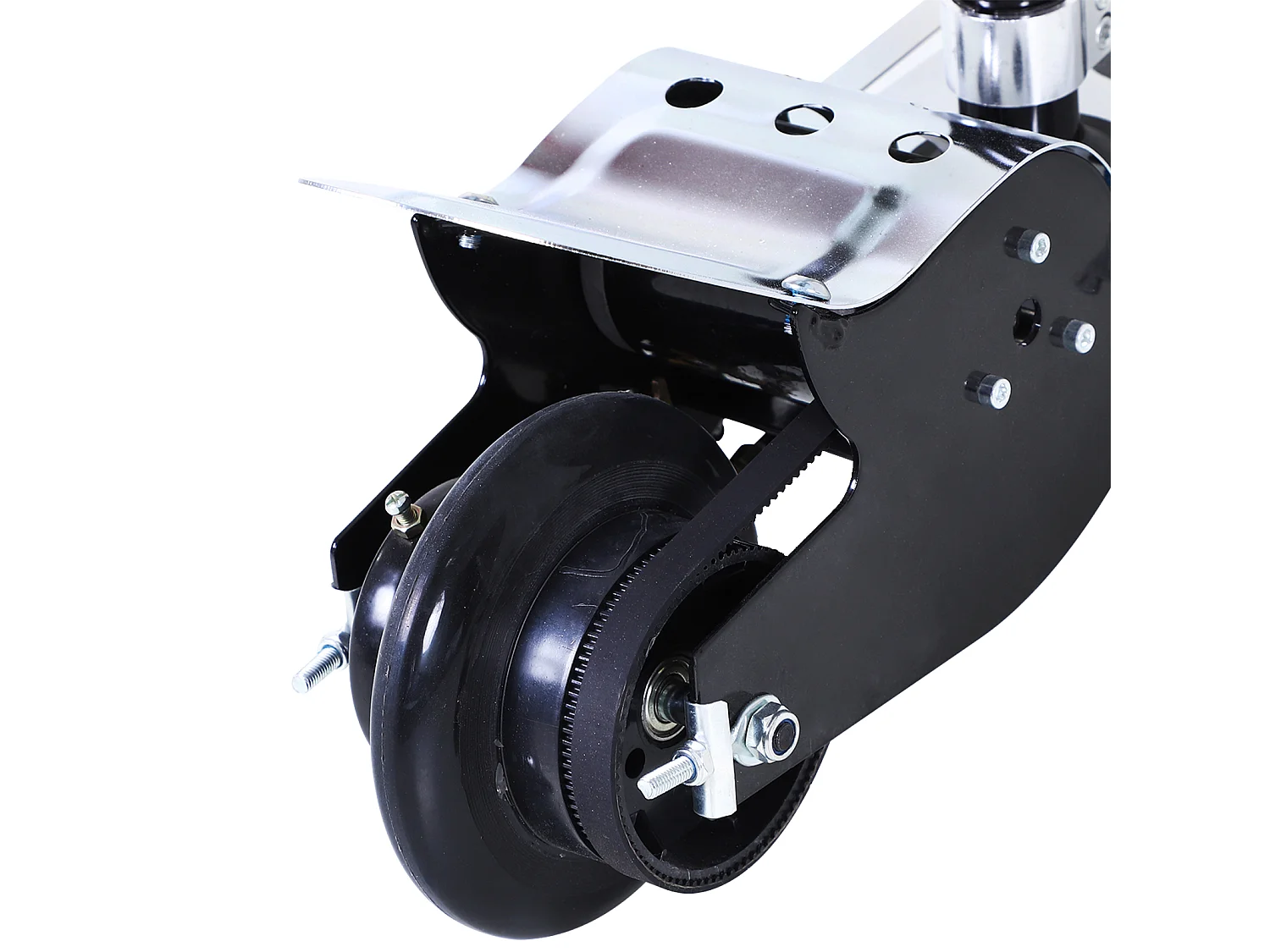 Monopattino elettrico 10km/h con sedile e manubrio regolabile nero