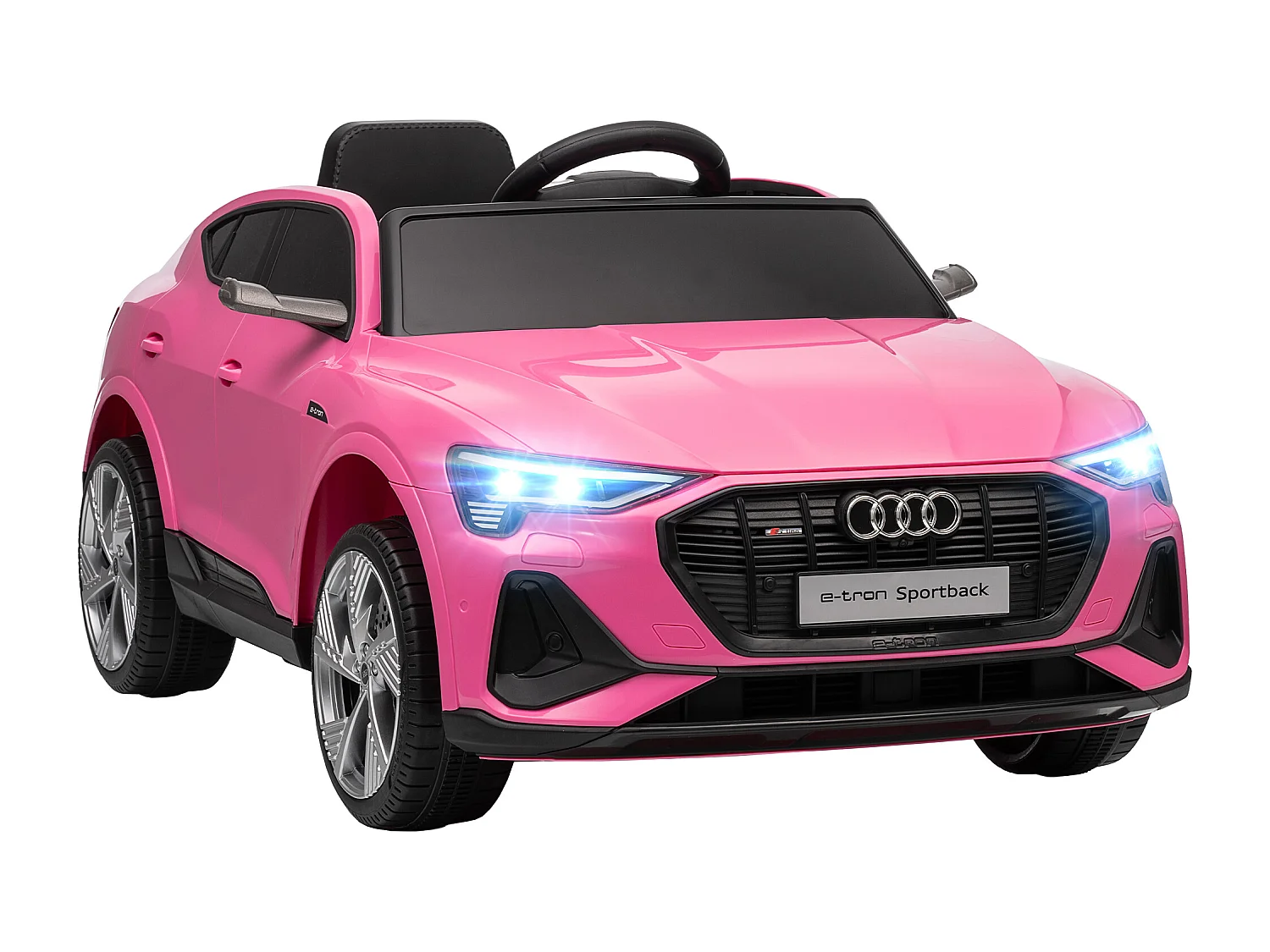 Macchina per bambini 3-5 anni 12v telecomando velocità 3-8km/h rosa