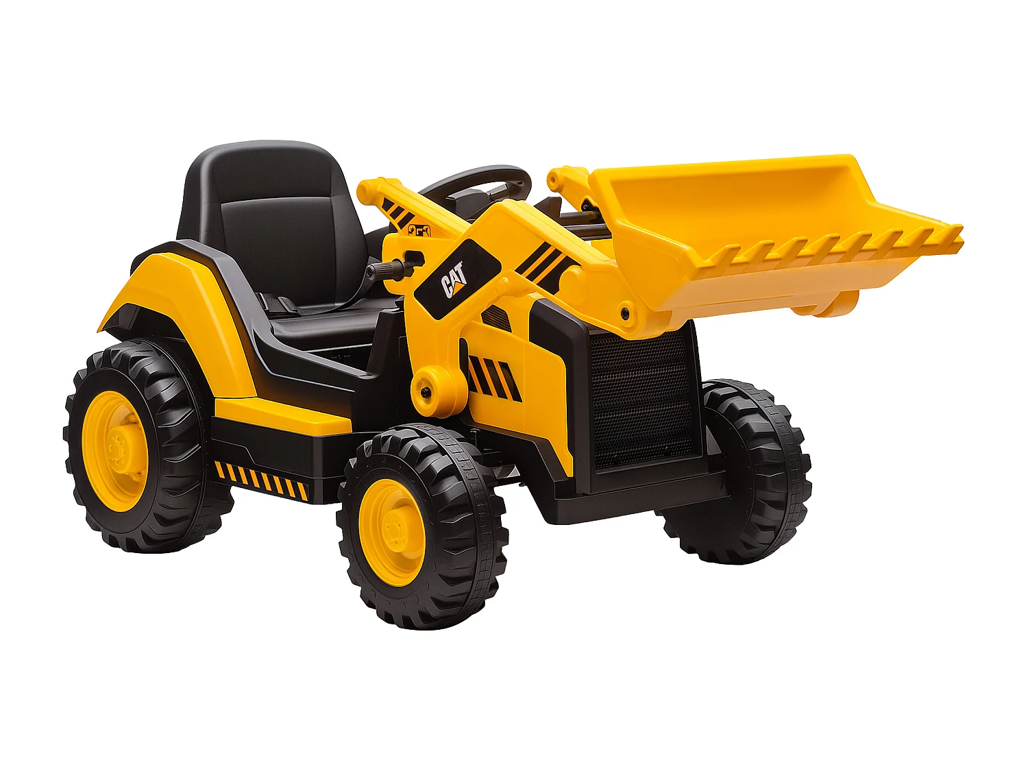 Ruspa elettrica per bambini 3-6 anni caterpillar con telecomando