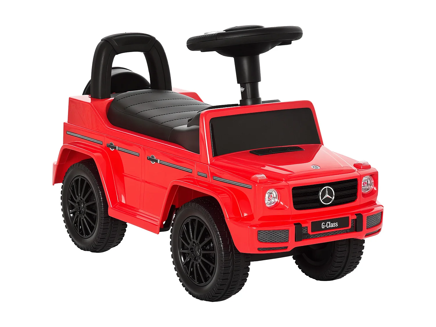 Macchina giocattolo bambini 12-36 mesi macchina a spinta rossa