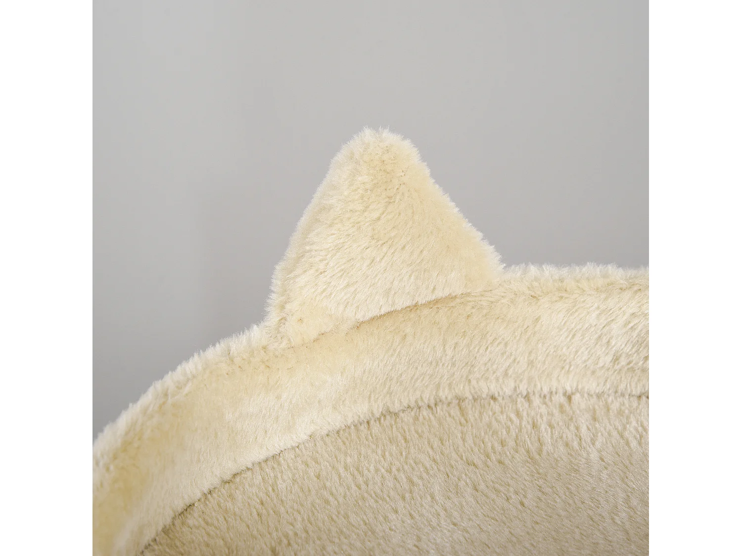 Albero tiragraffi cuccia sisal bianco crema