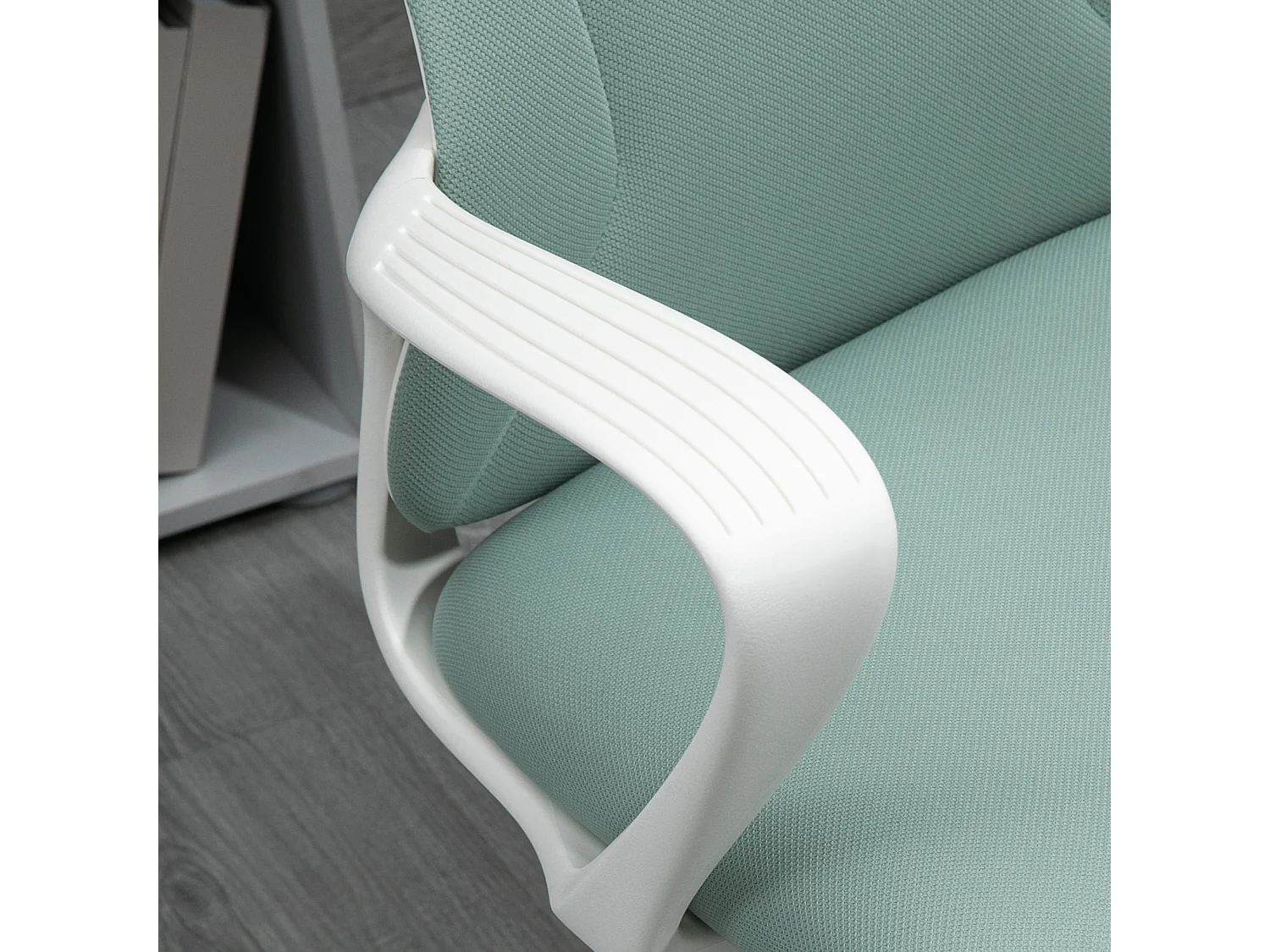 Sedia da ufficio ergonomica con funzione dondolo verde