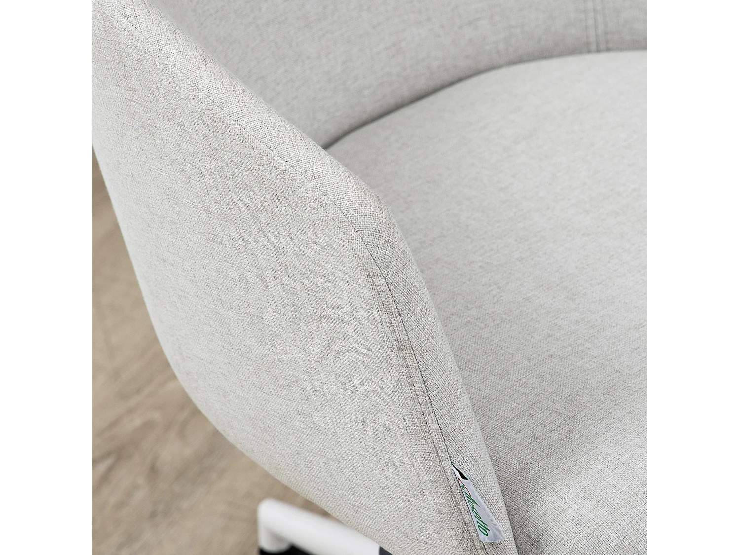 Sedia da ufficio girevole con altezza regolabile e ruote