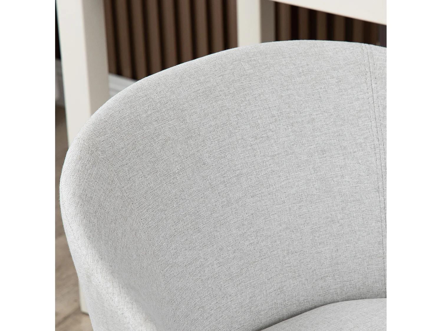 Sedia da ufficio girevole con altezza regolabile e ruote