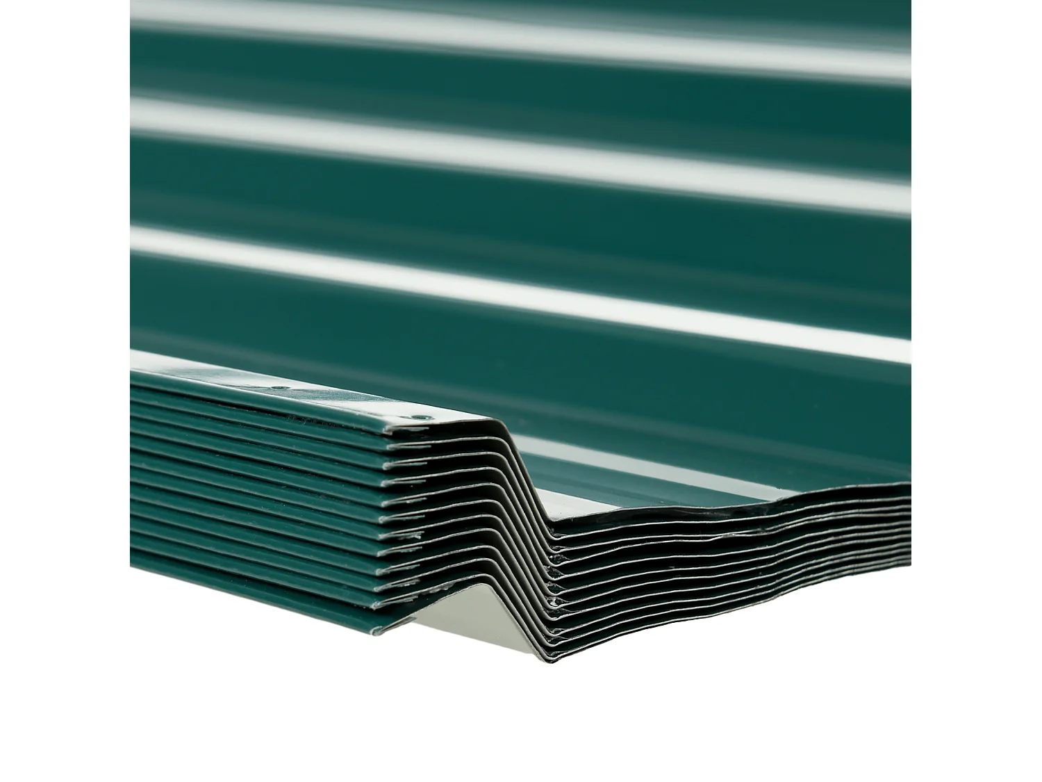 Set 12 pannelli di ricambio per casette da giardino in acciaio zincato con fori