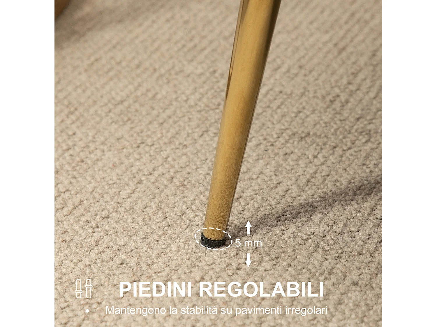 Divano vintage 2 posti in stile industrial chic in velluto