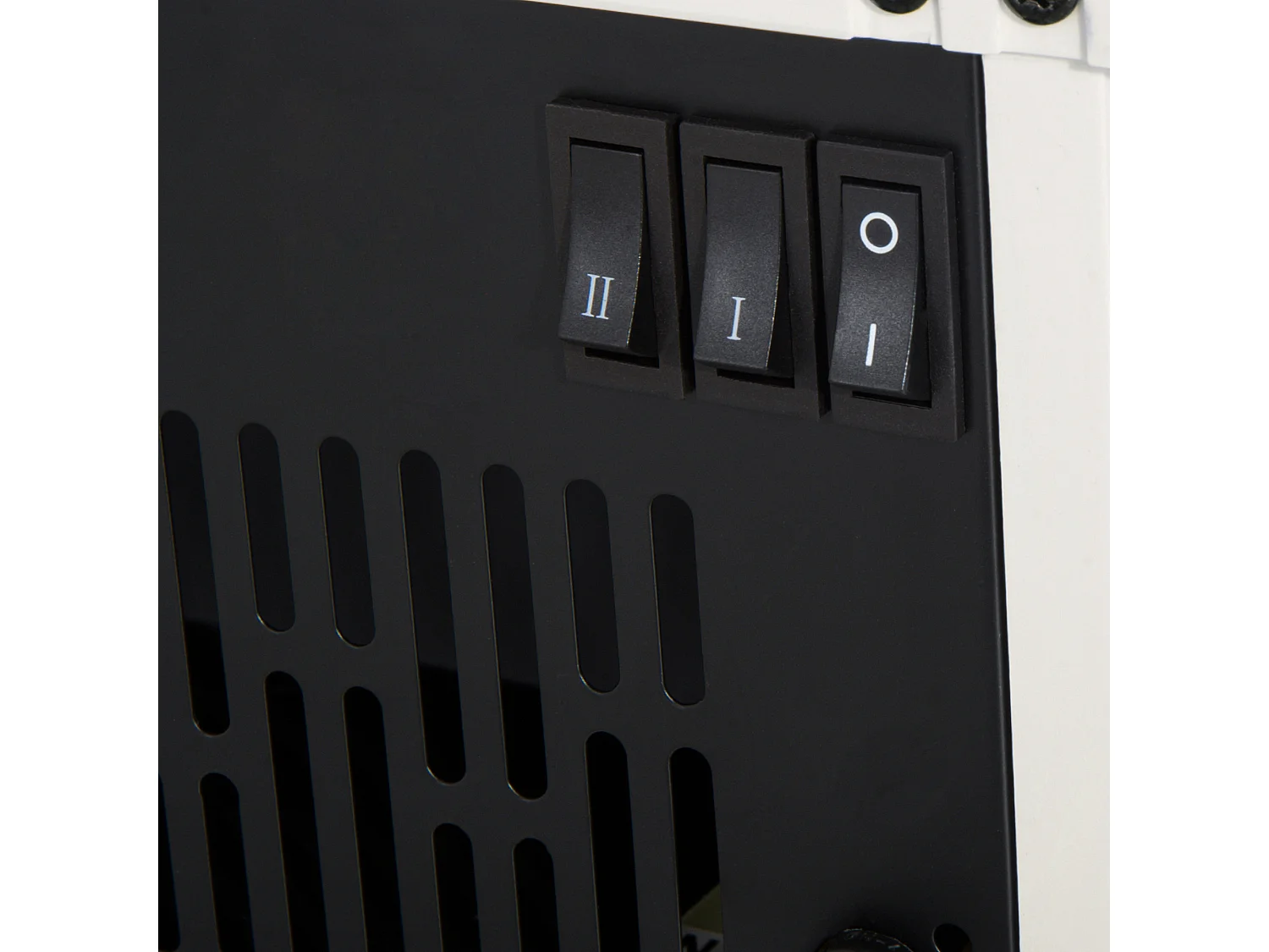 Camino elettrico da terra con effetto fiamma bianco