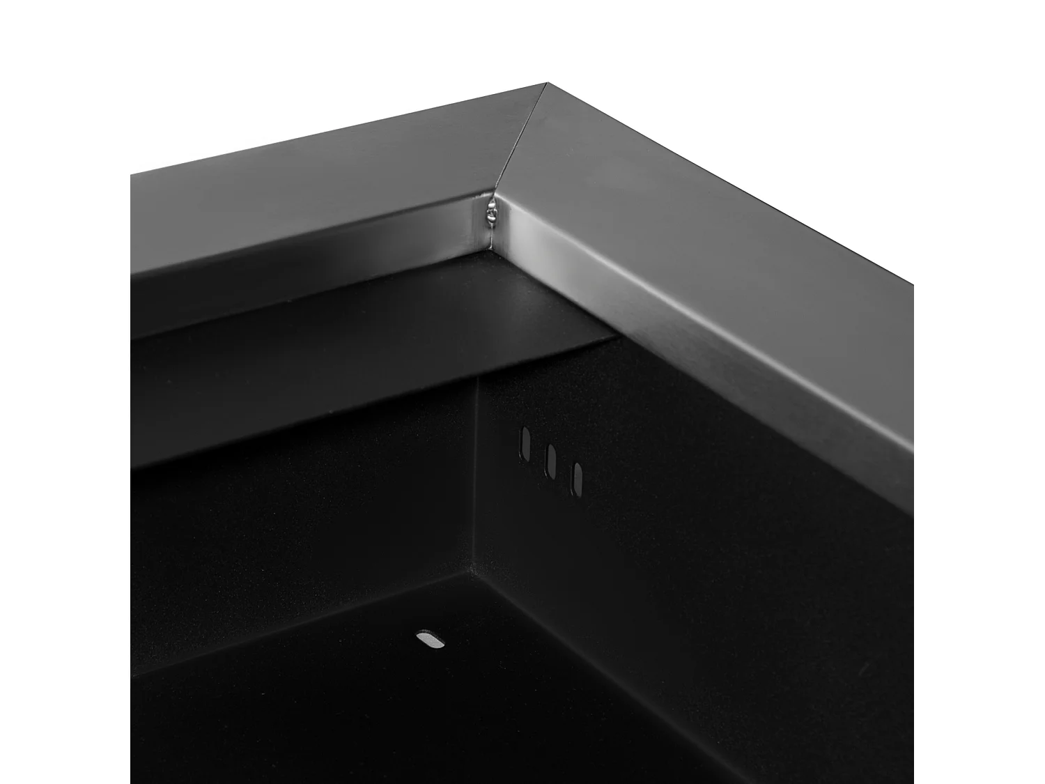 Camino a bioetanolo da parete in acciaio inox con 3 bruciatori