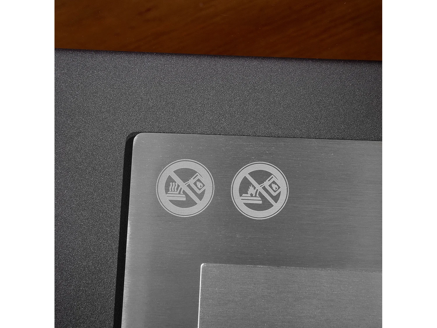 Camino bioetanolo in metallo 3h combustione serbatoio 1.5l nero