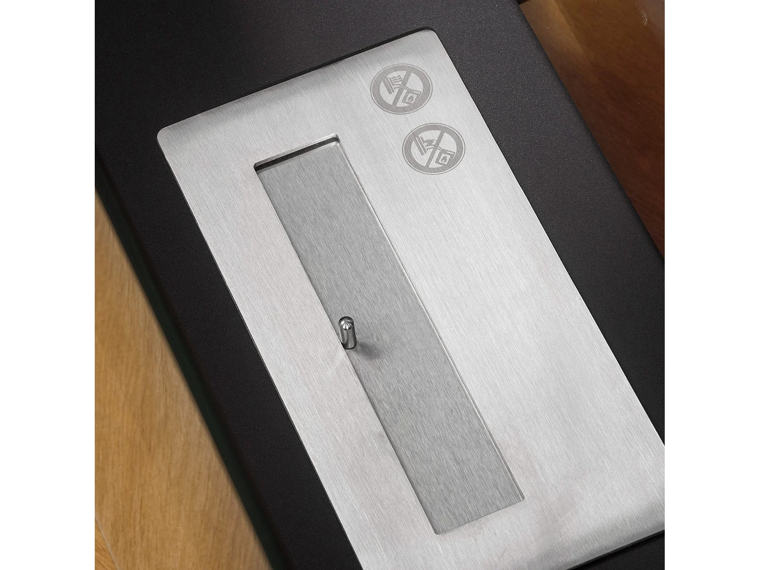 Camino bioetanolo in metallo 3h combustione serbatoio 1.5l nero