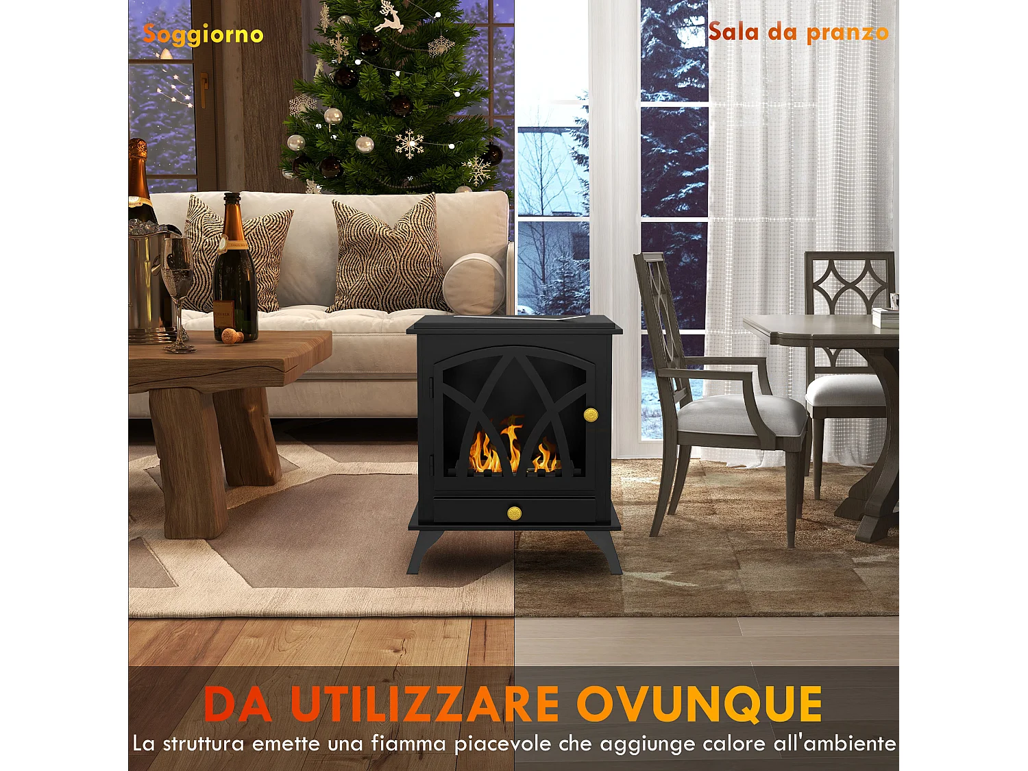 Camino a bioetanolo da terra bruciatore da 1.2l copertura 25㎡