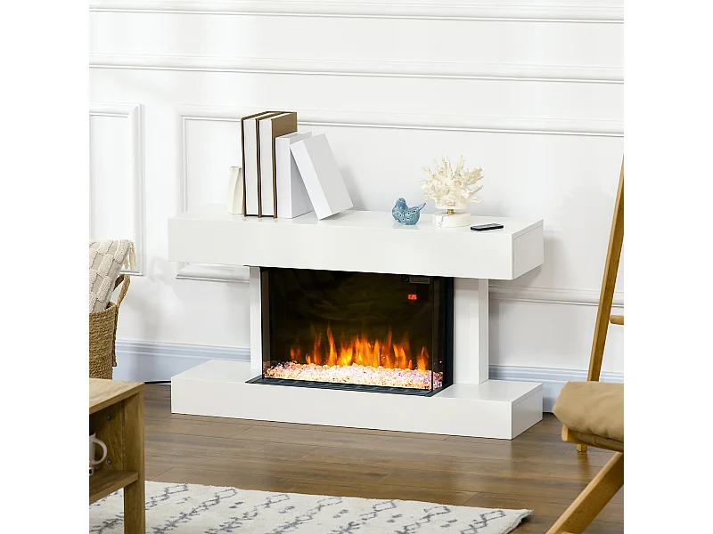 Caminetto elettrico a parete a 11 colori con timer 12h