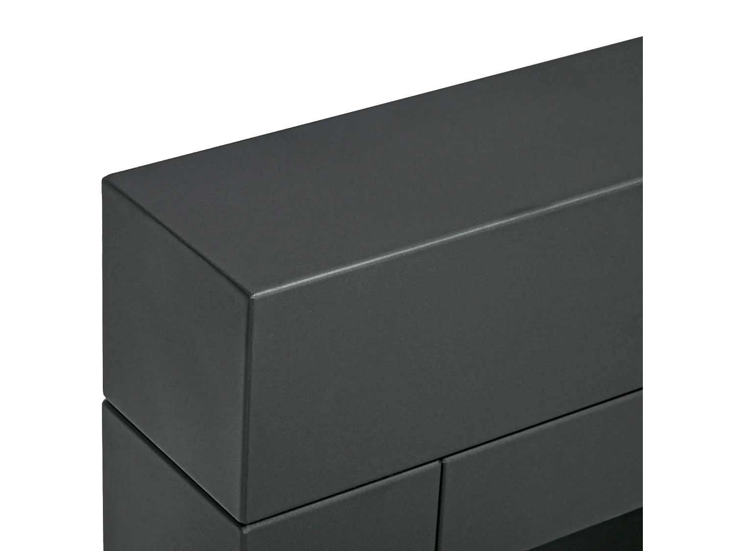 Camino bioetanolo moderno con bruciatore 0.9 litri durata 3 ore nero