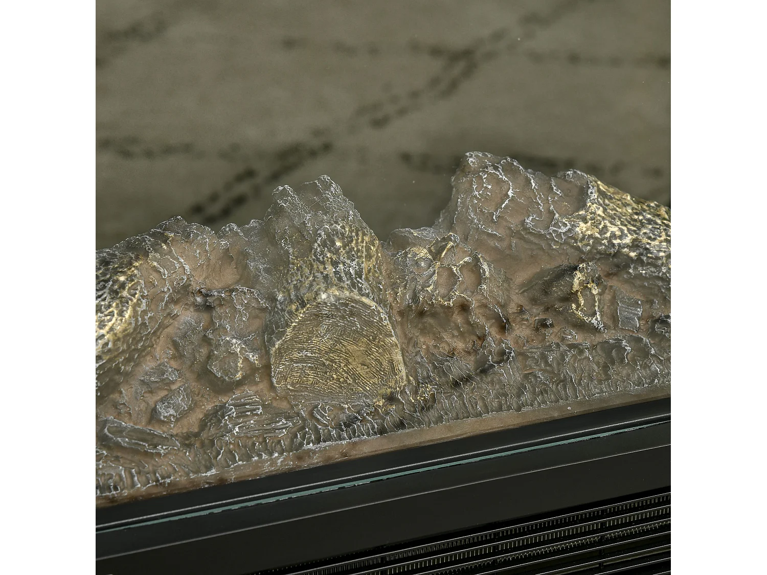 Caminetto elettrico da 1000w / 2000w con fiamma led realistica