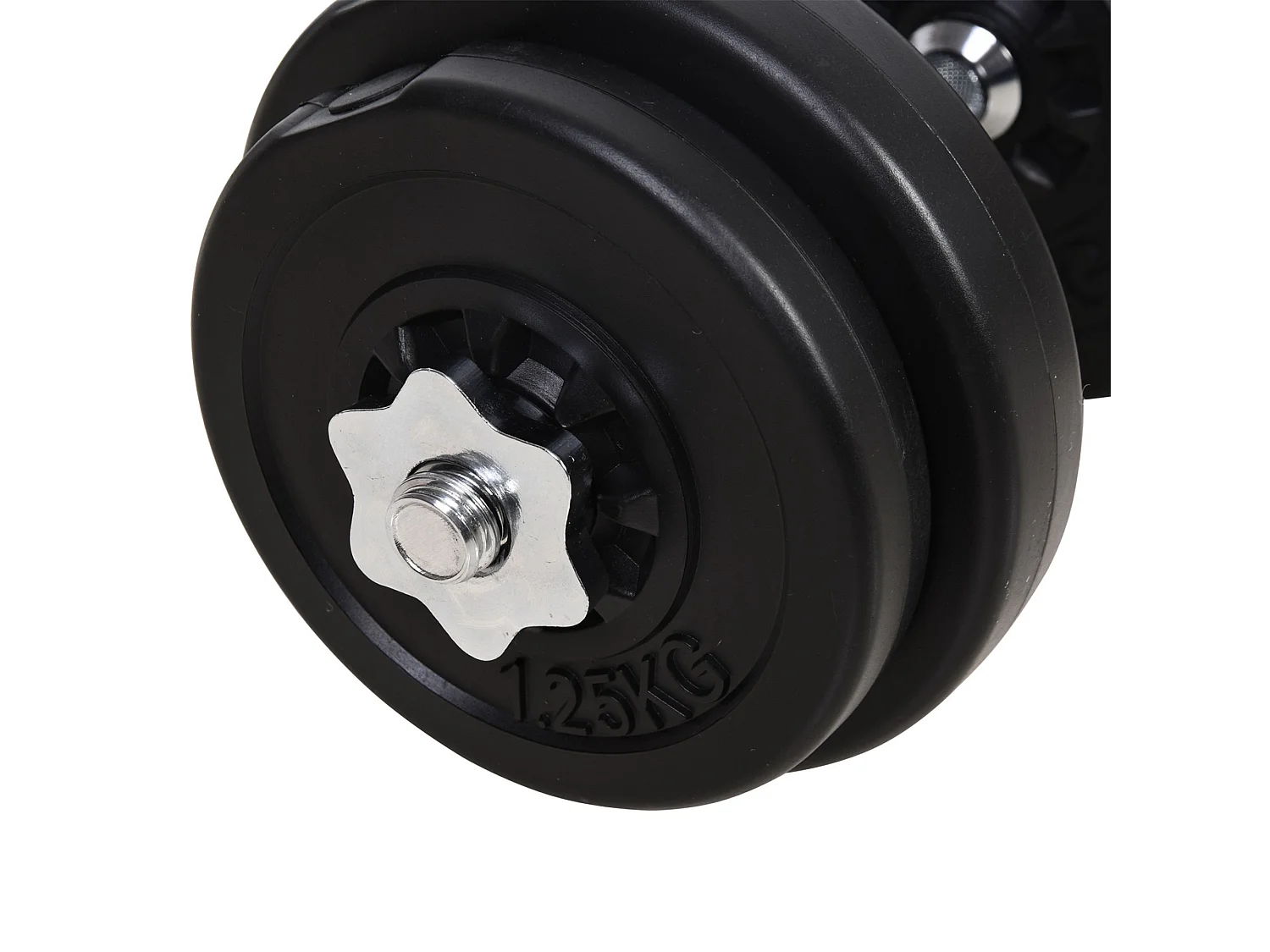 Set Bilanciere e Dischi 65kg con 2 Manubri Pesi