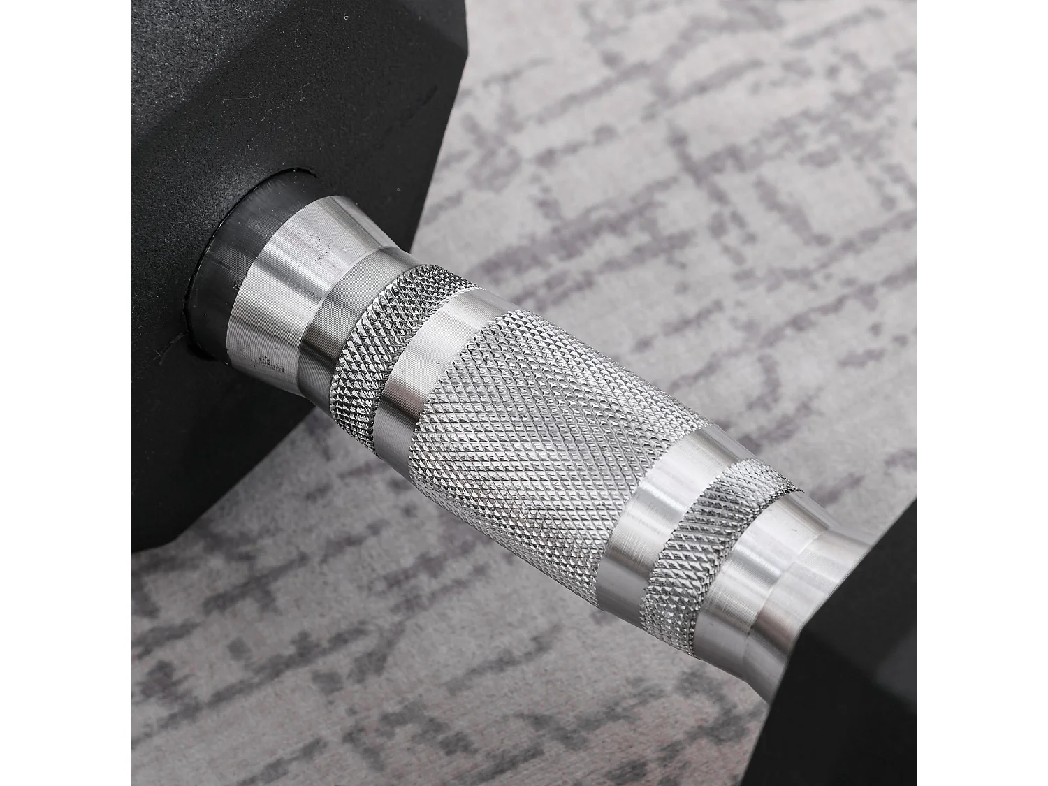 Manubrio da 12.5kg esagonale con impugnatura antiscivolo