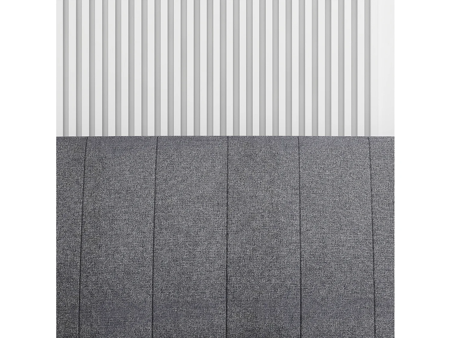 Divano letto 3 posti con schienale reclinabile a 3 livelli in tessuto