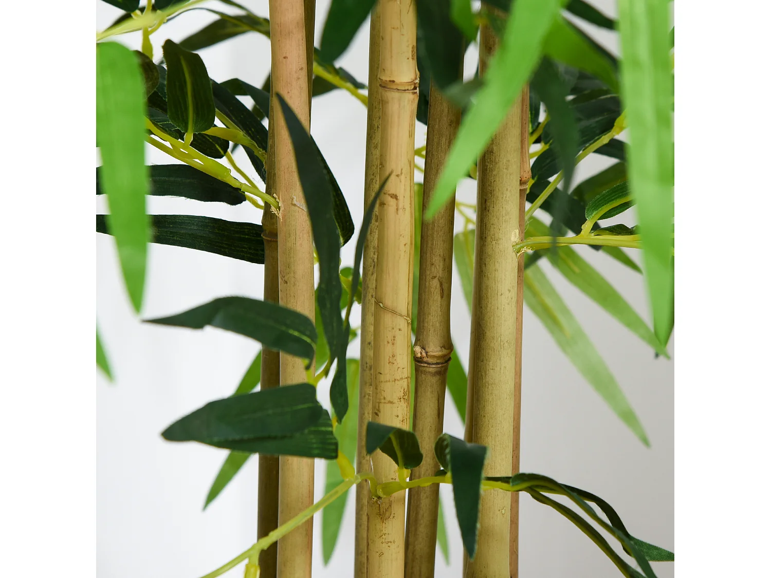 Bambù artificiale con vaso per interno ed esterno ø18x150cm