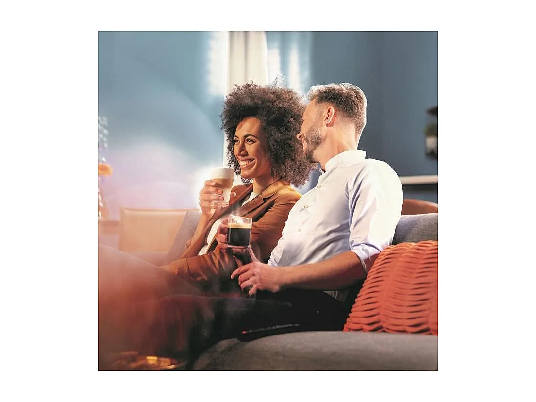 Machine a espresso automatique - PHILIPS - Silent Brew EP2336/40 - 4 boissons LatteGo - Noir chromé